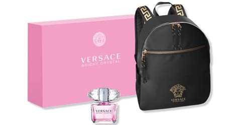 versace 19.69 backpack|Versace perfume with free backpack.